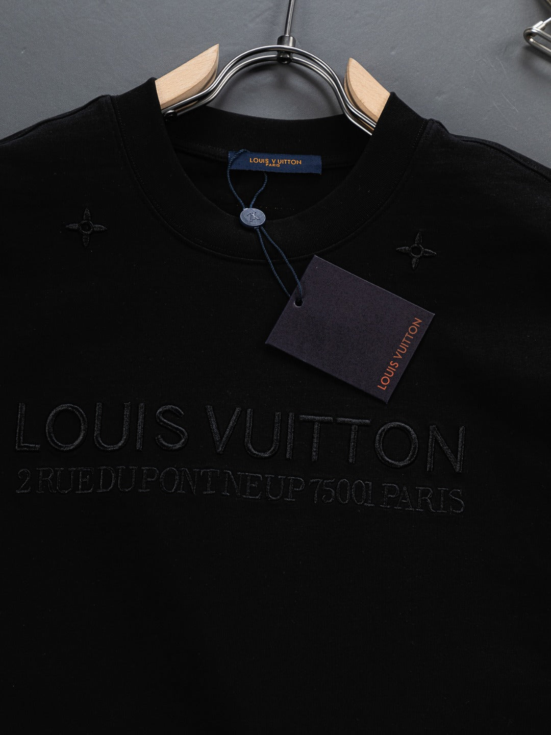 260306 New high-quality and simple embroidered T-shirt