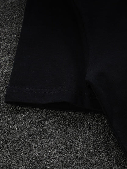 260306 New high-quality and simple embroidered T-shirt