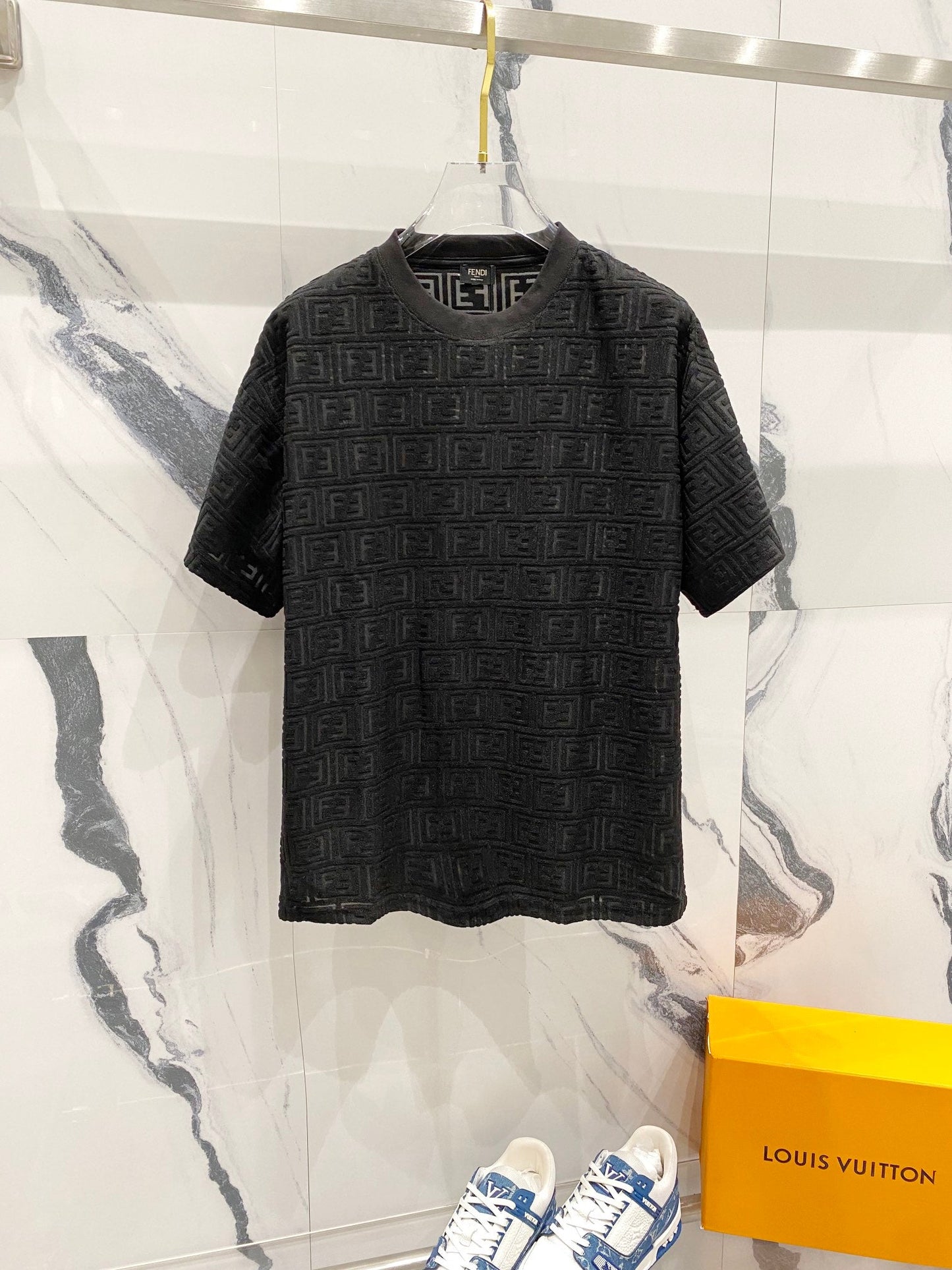 260306 New high-quality jacquard towel fabric T-shirt
