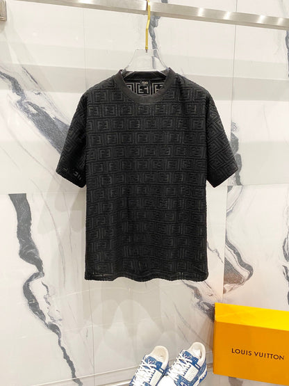 260306 New high-quality jacquard towel fabric T-shirt