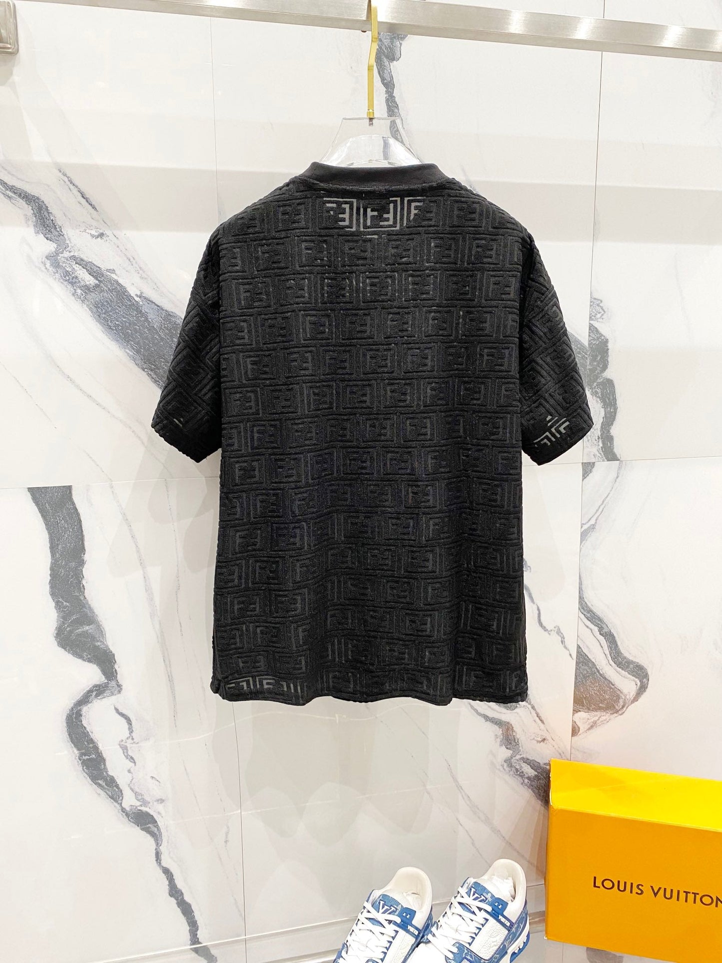 260306 New high-quality jacquard towel fabric T-shirt