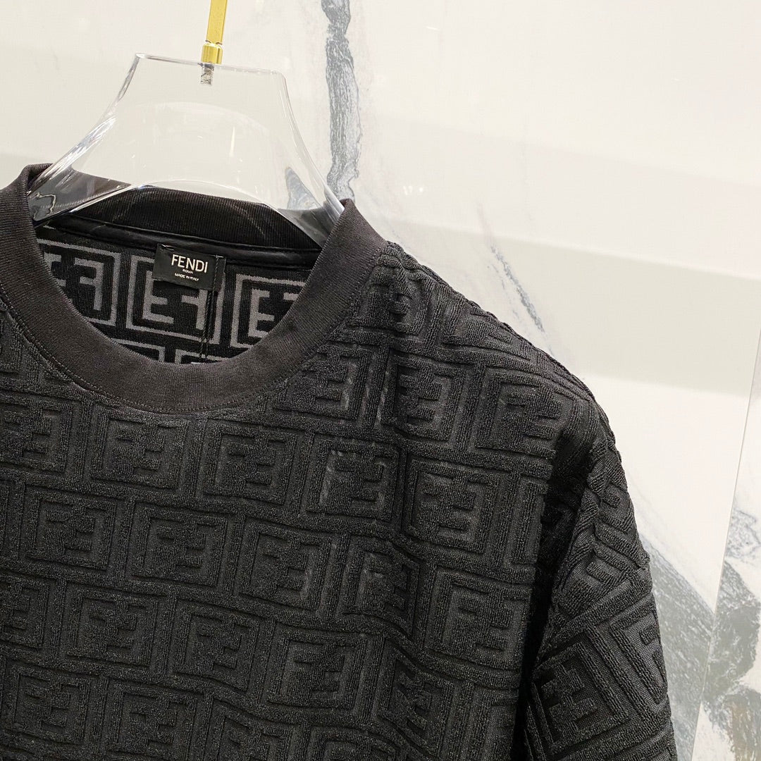 260306 New high-quality jacquard towel fabric T-shirt