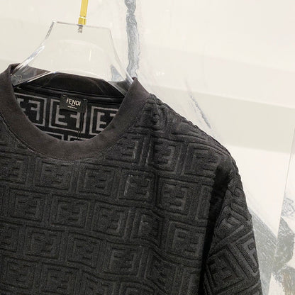 260306 New high-quality jacquard towel fabric T-shirt