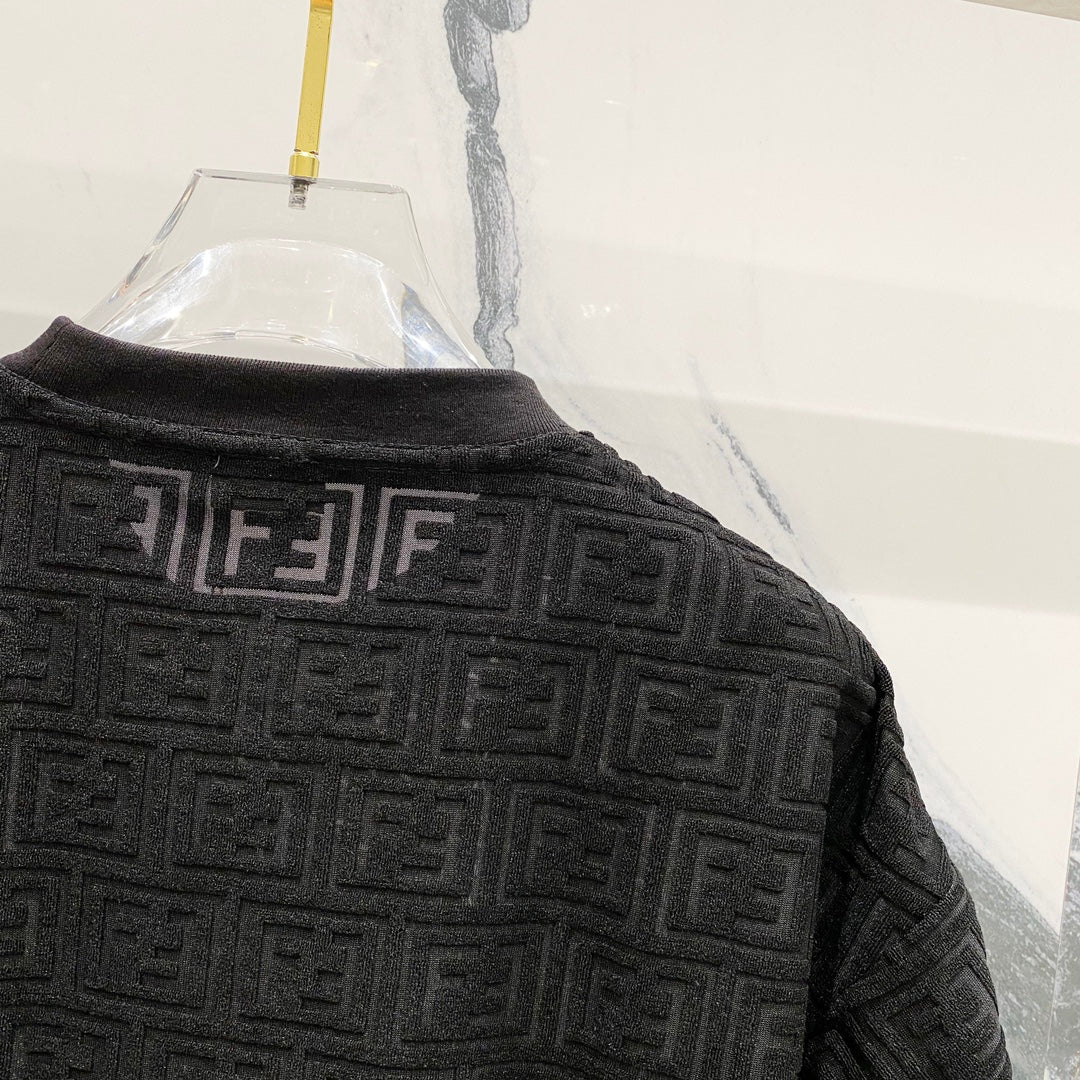 260306 New high-quality jacquard towel fabric T-shirt