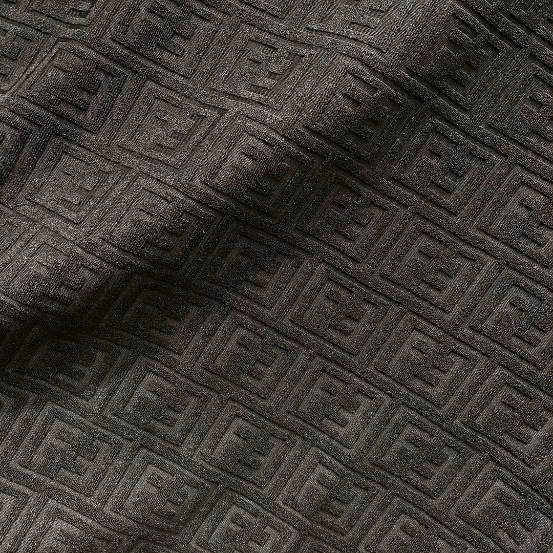 260306 New high-quality jacquard towel fabric T-shirt