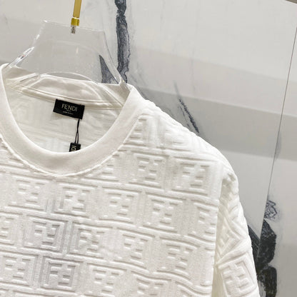 260306 New high-quality jacquard towel fabric T-shirt