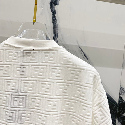 260306 New high-quality jacquard towel fabric T-shirt