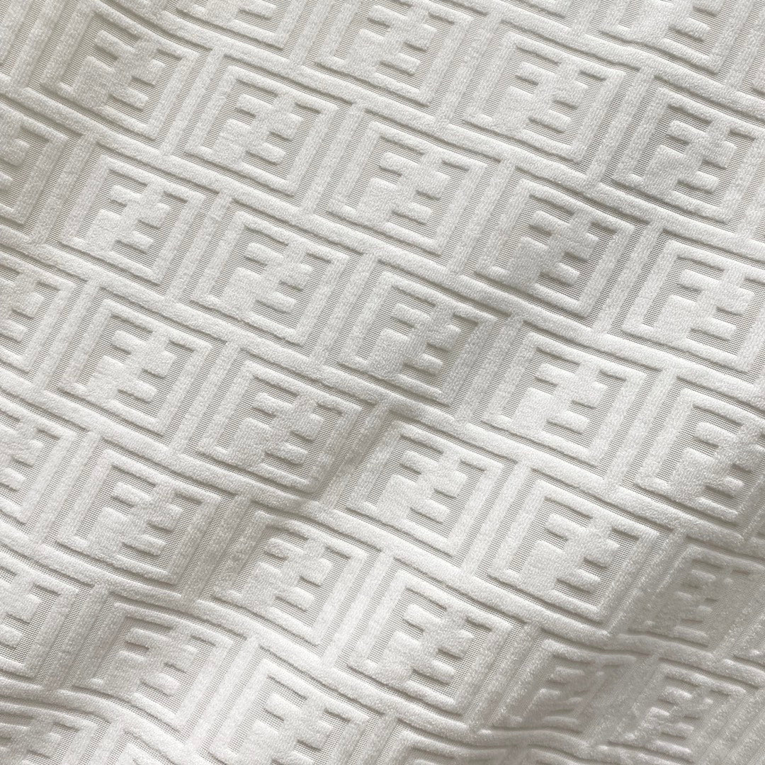 260306 New high-quality jacquard towel fabric T-shirt