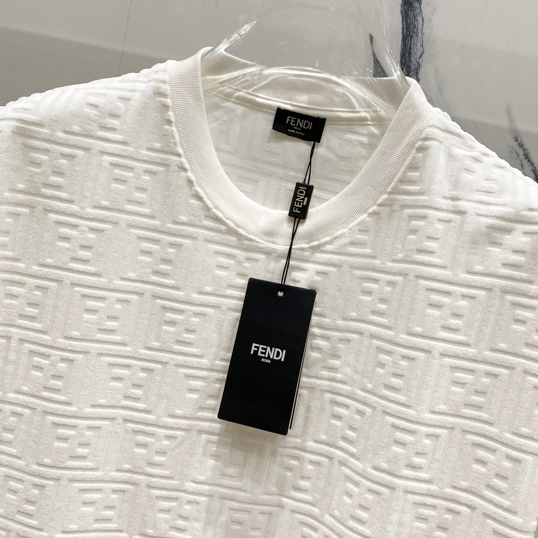 260306 New high-quality jacquard towel fabric T-shirt