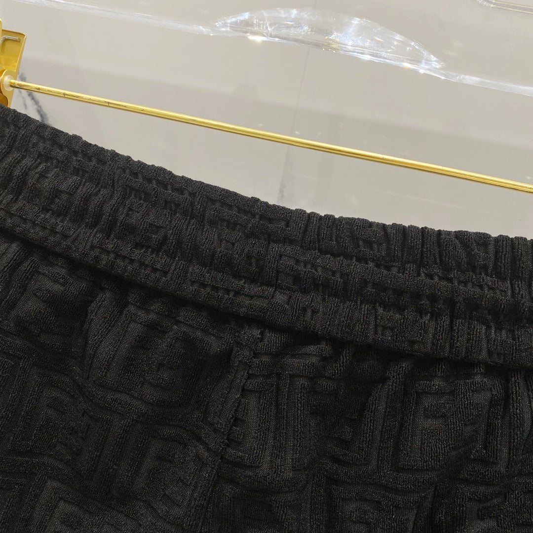 260306 New high-quality jacquard towel fabric shorts