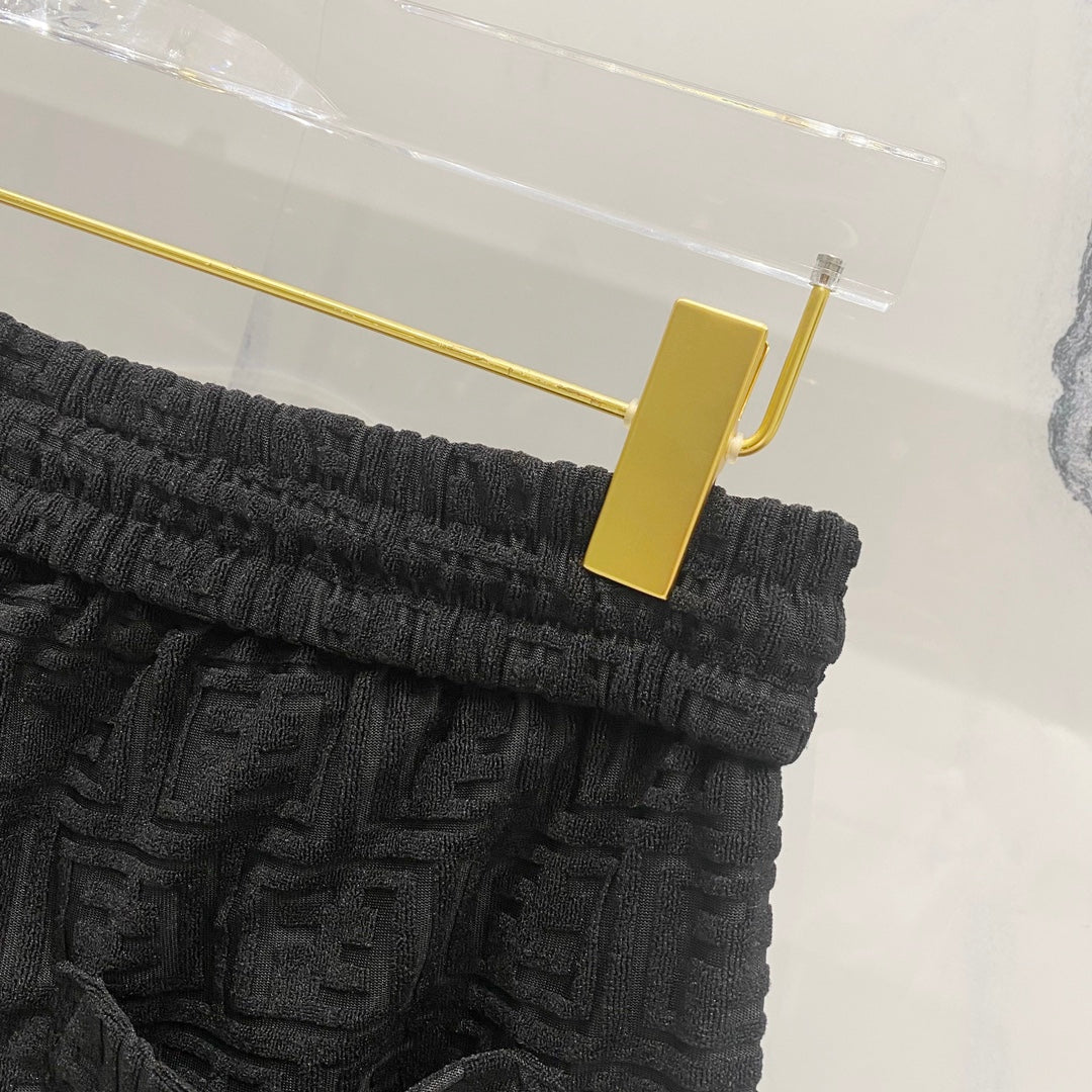260306 New high-quality jacquard towel fabric shorts