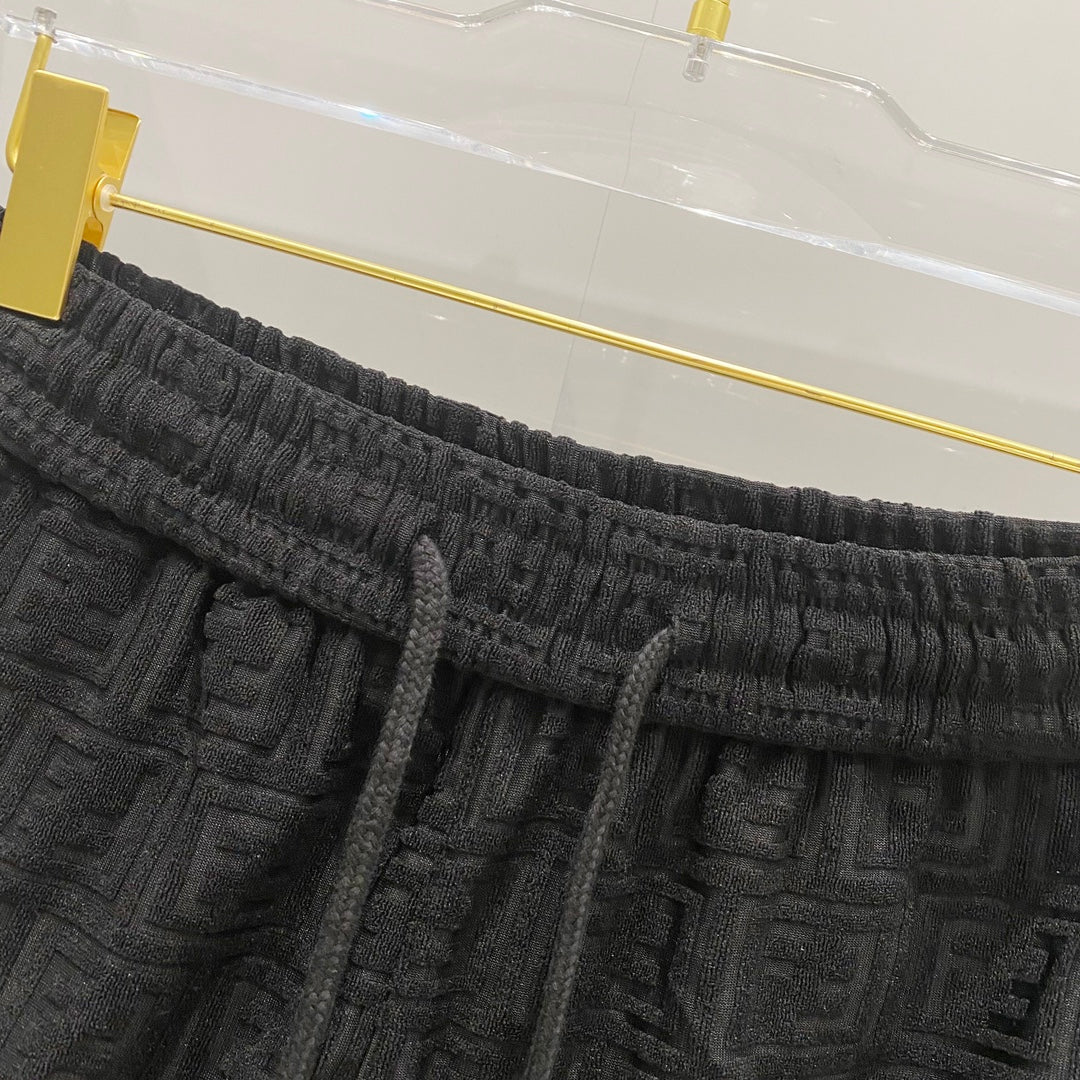260306 New high-quality jacquard towel fabric shorts
