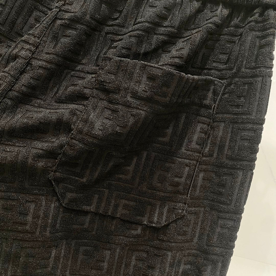 260306 New high-quality jacquard towel fabric shorts