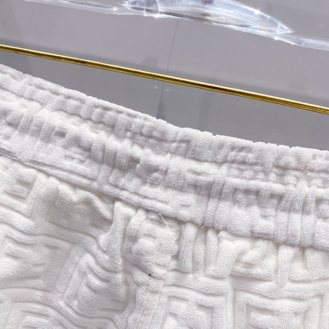 260306 New high-quality jacquard towel fabric shorts