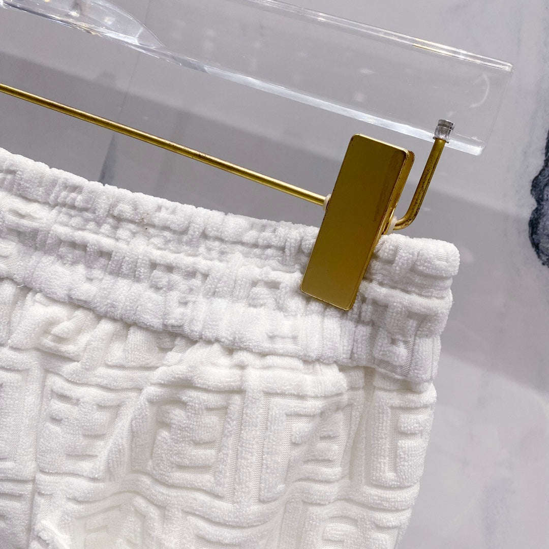 260306 New high-quality jacquard towel fabric shorts