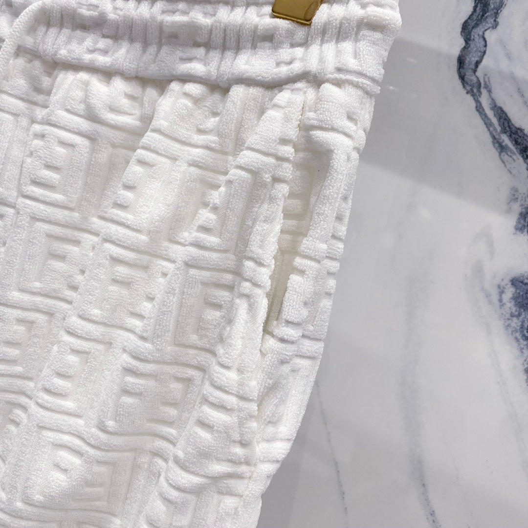 260306 New high-quality jacquard towel fabric shorts