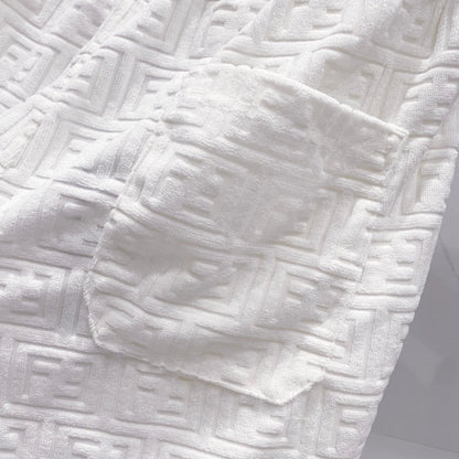 260306 New high-quality jacquard towel fabric shorts