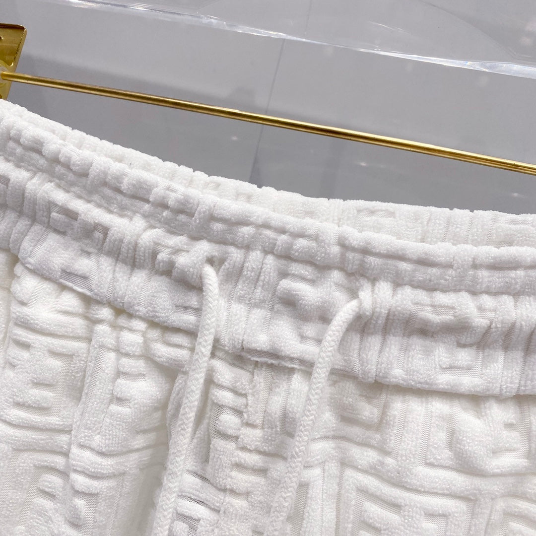 260306 New high-quality jacquard towel fabric shorts