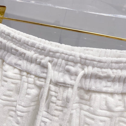 260306 New high-quality jacquard towel fabric shorts