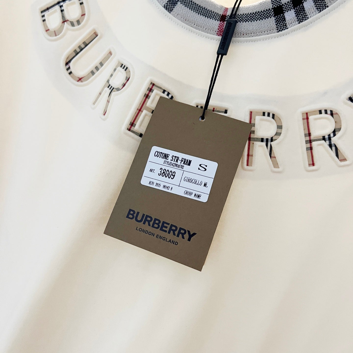 260306 New high-quality striped collar embroidered T-shirt