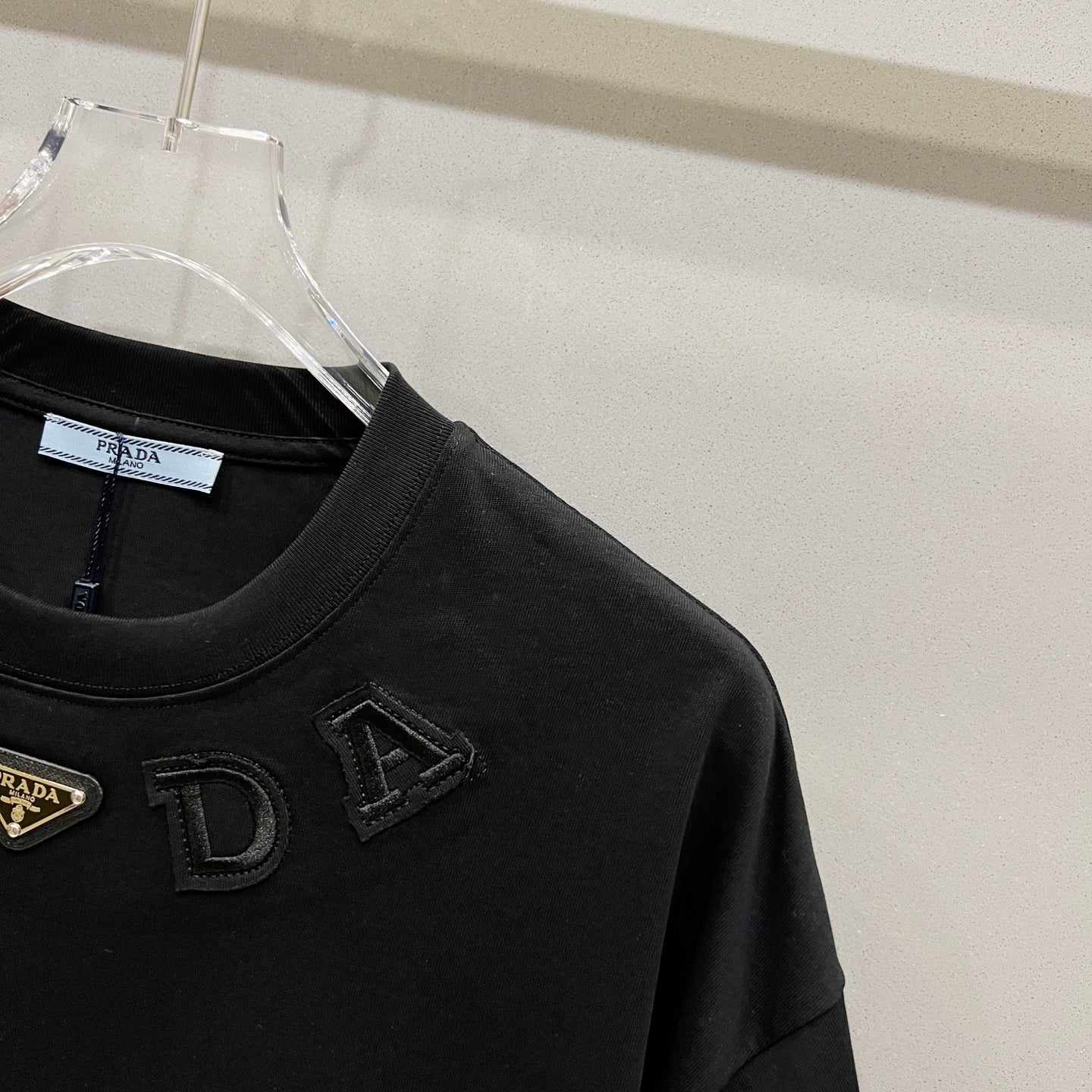 260306 New high-quality patchwork embroidered T-shirt