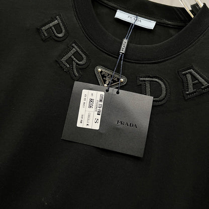 260306 New high-quality patchwork embroidered T-shirt