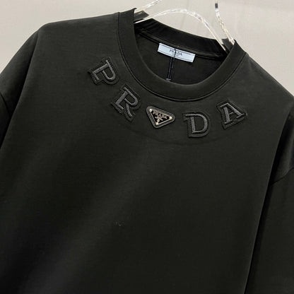 260306 New high-quality patchwork embroidered T-shirt