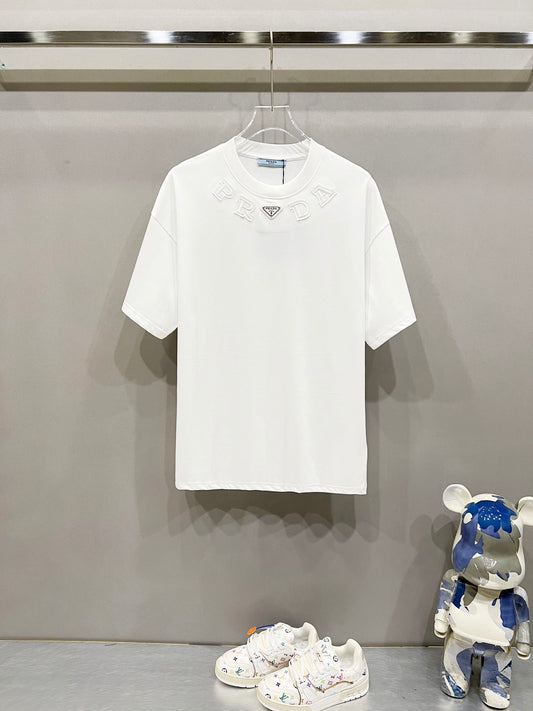 260306 New high-quality patchwork embroidered T-shirt