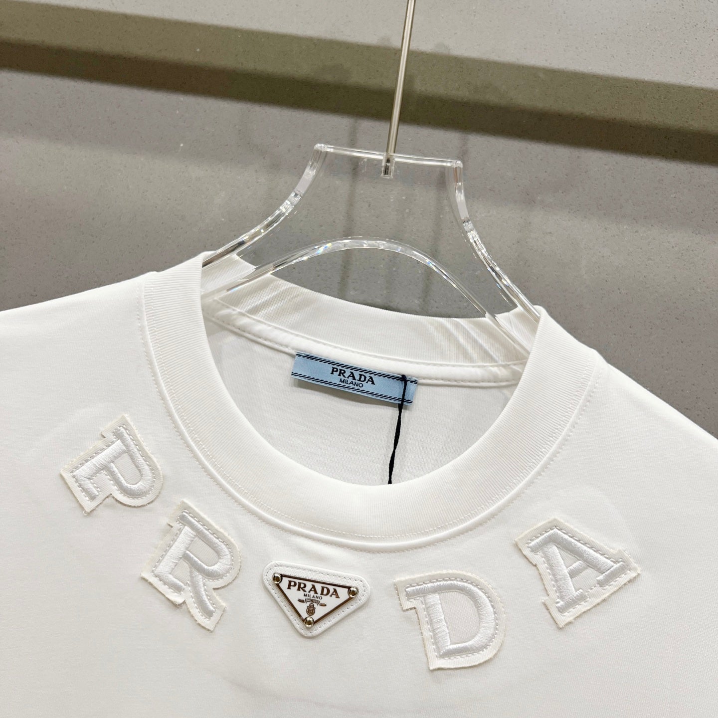 260306 New high-quality patchwork embroidered T-shirt