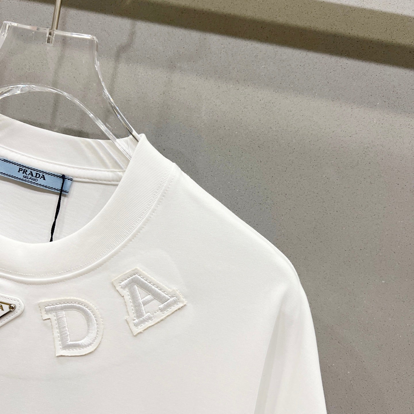 260306 New high-quality patchwork embroidered T-shirt