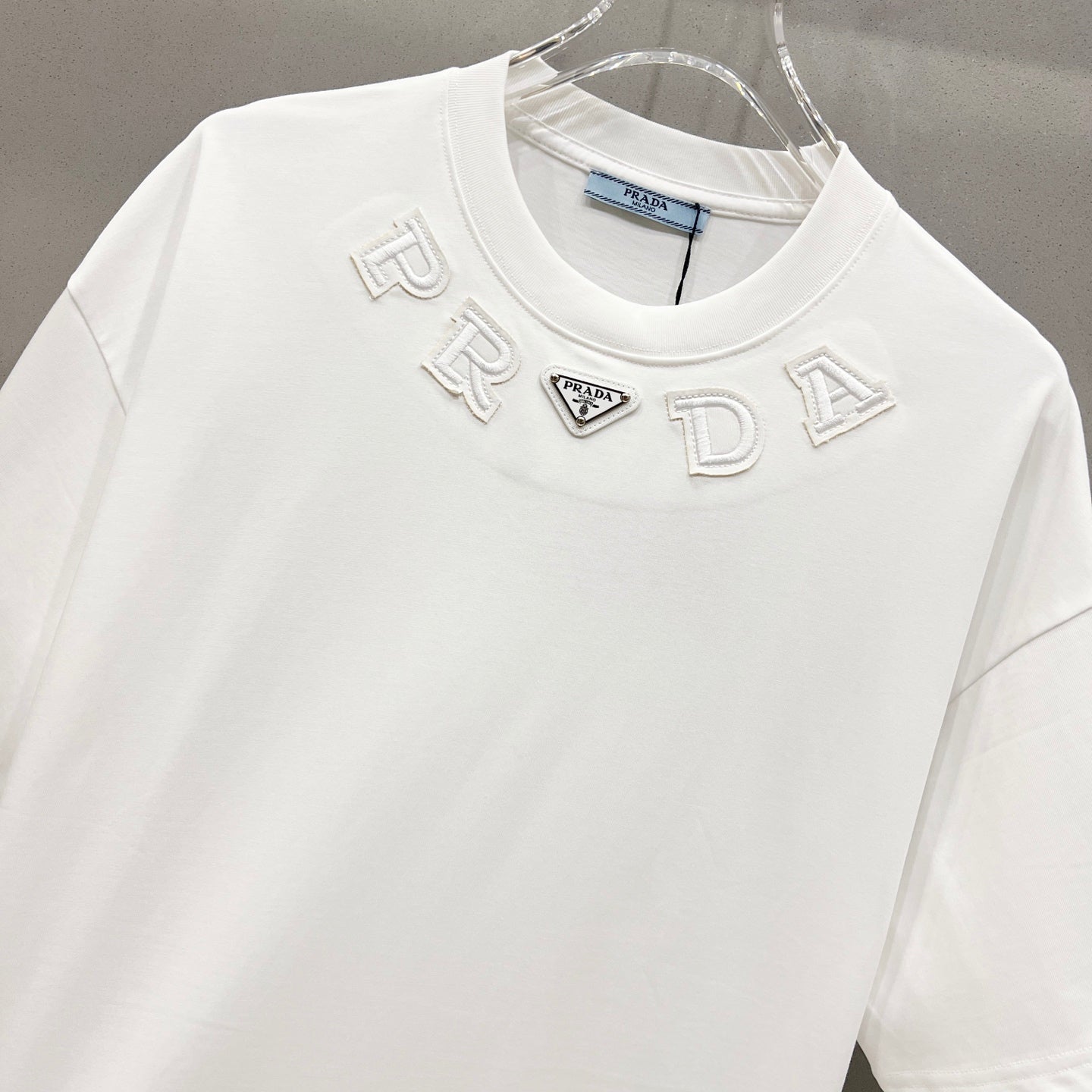 260306 New high-quality patchwork embroidered T-shirt