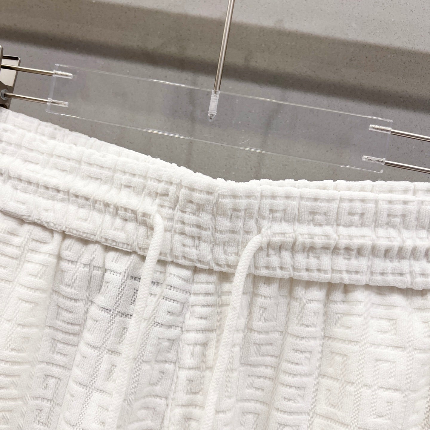 260306New high-quality custom jacquard fabric shorts