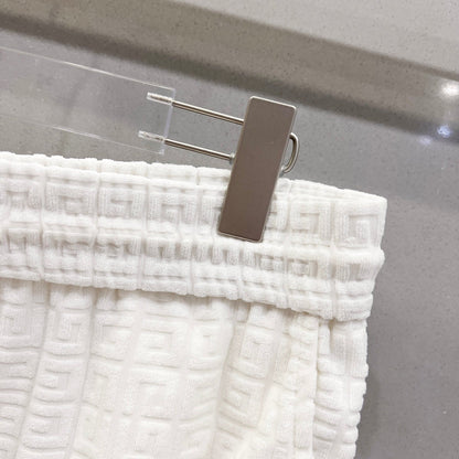 260306New high-quality custom jacquard fabric shorts