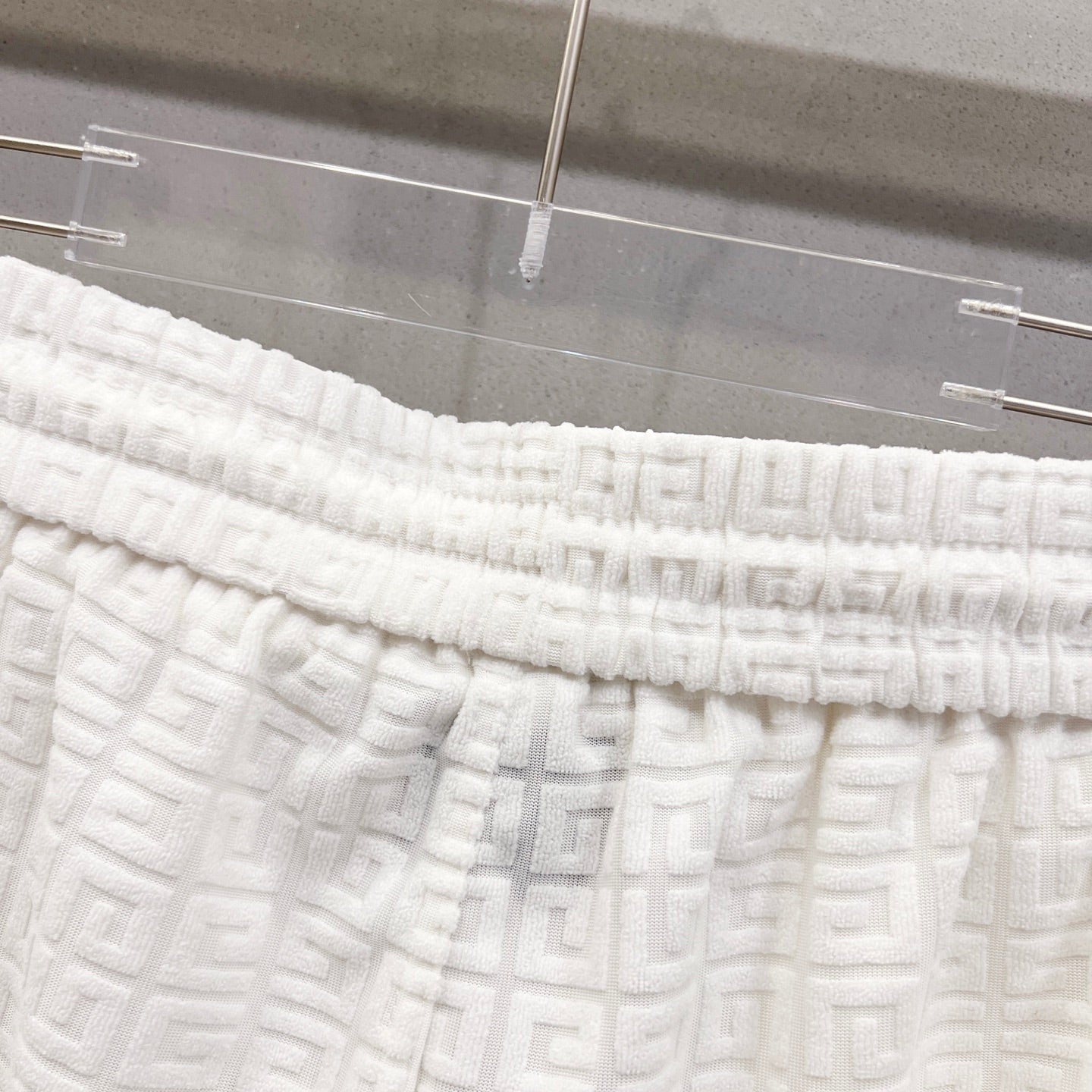260306New high-quality custom jacquard fabric shorts