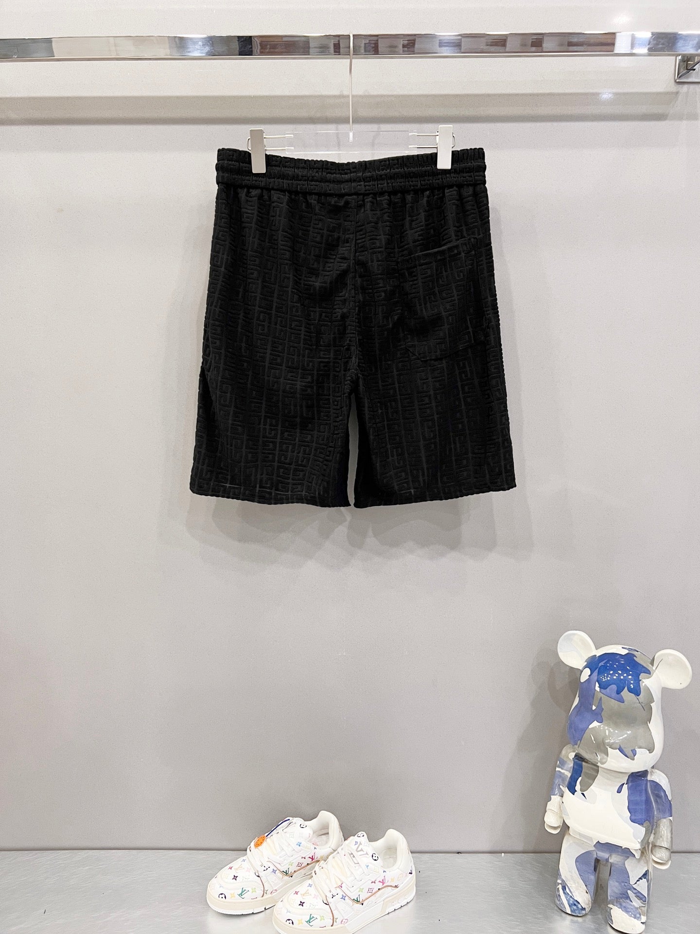 260306New high-quality custom jacquard fabric shorts
