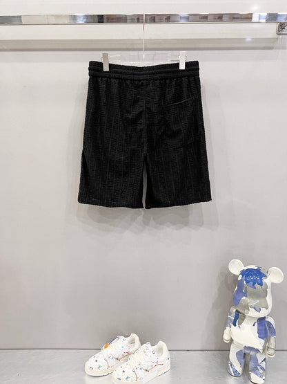 260306New high-quality custom jacquard fabric shorts