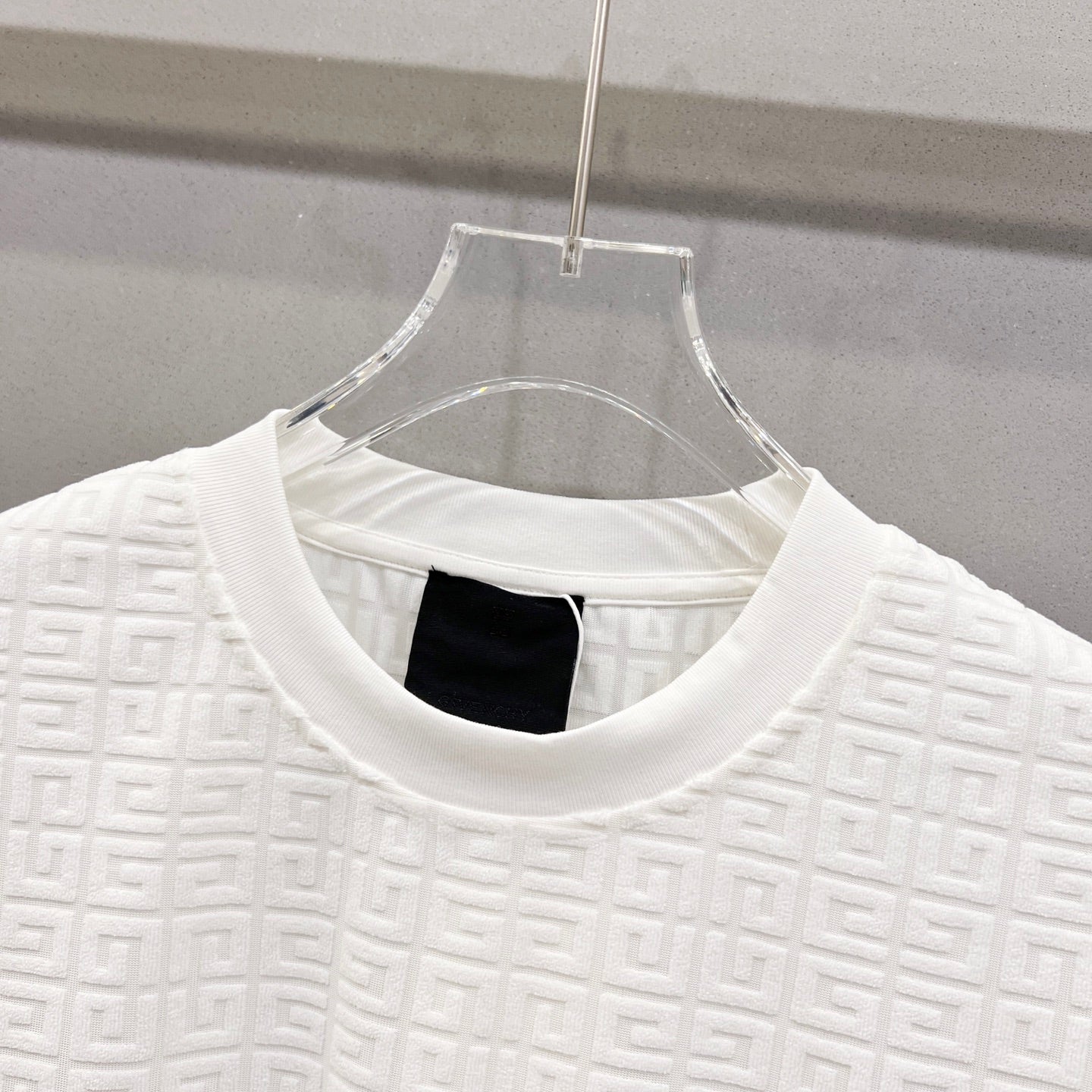 260306 New high-quality custom jacquard fabric T-shirt