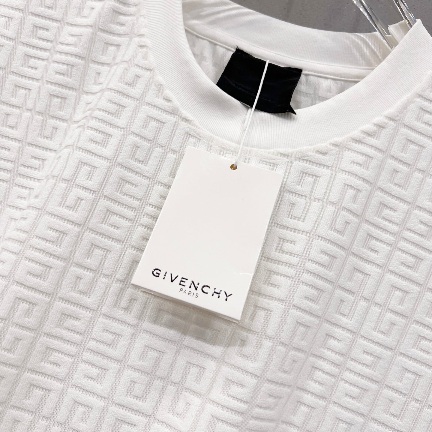 260306 New high-quality custom jacquard fabric T-shirt