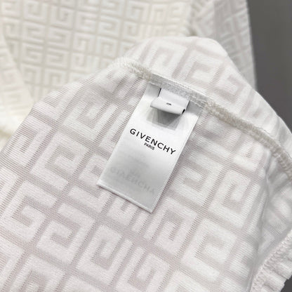 260306 New high-quality custom jacquard fabric T-shirt