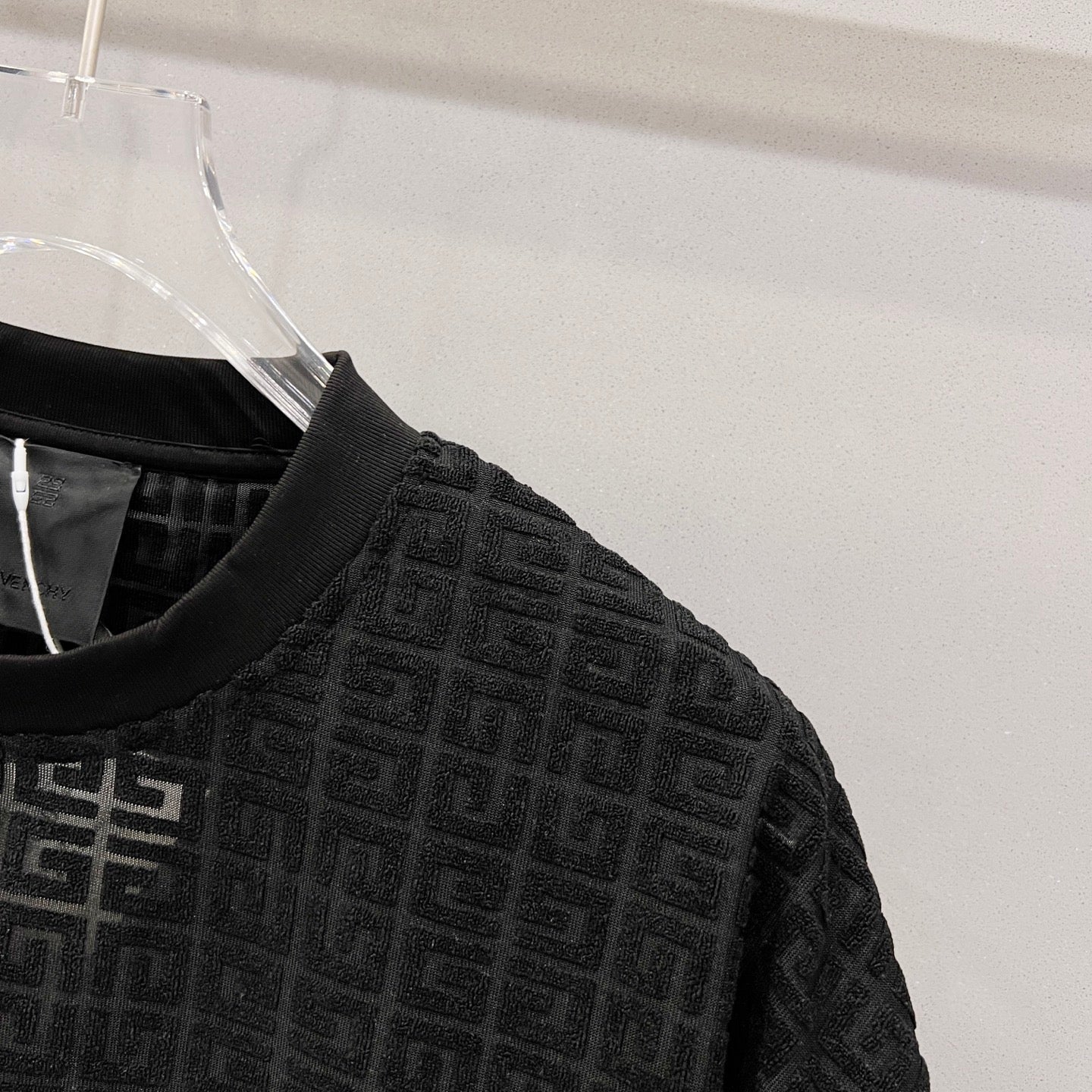 260306 New high-quality custom jacquard fabric T-shirt