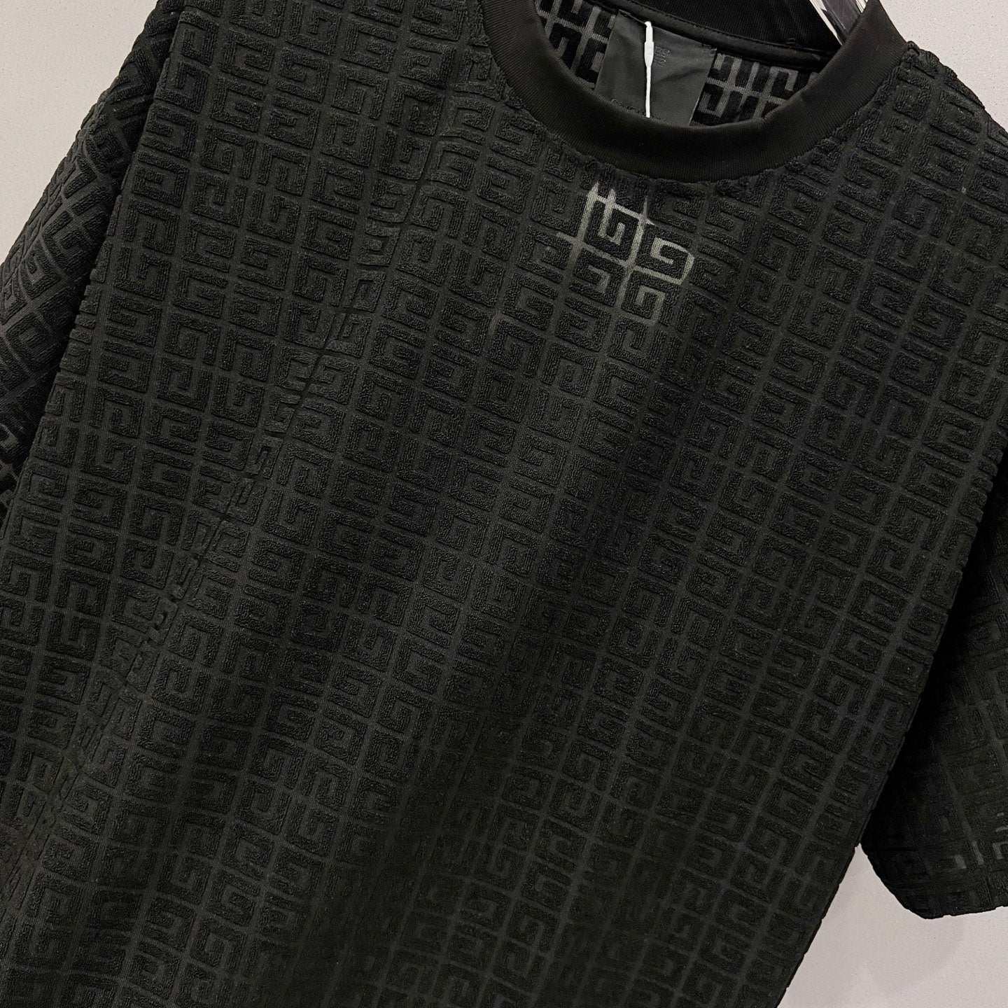 260306 New high-quality custom jacquard fabric T-shirt