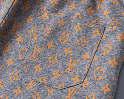 260306 New high-quality custom-made fabric full-print knitted shorts