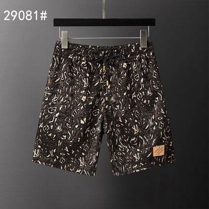 260306 New high-quality custom-made fabric camouflage knitted shorts