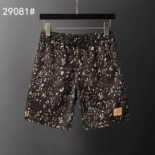 260306 New high-quality custom-made fabric camouflage knitted shorts