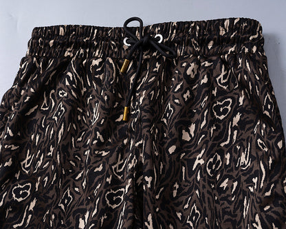 260306 New high-quality custom-made fabric camouflage knitted shorts