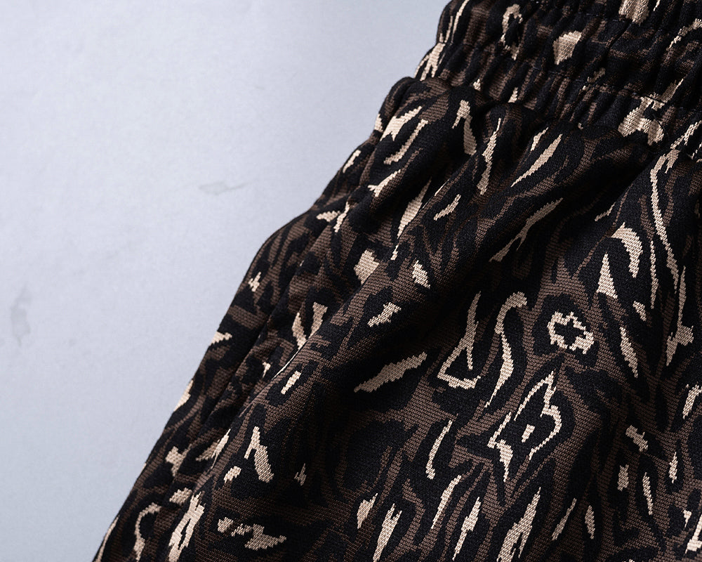 260306 New high-quality custom-made fabric camouflage knitted shorts