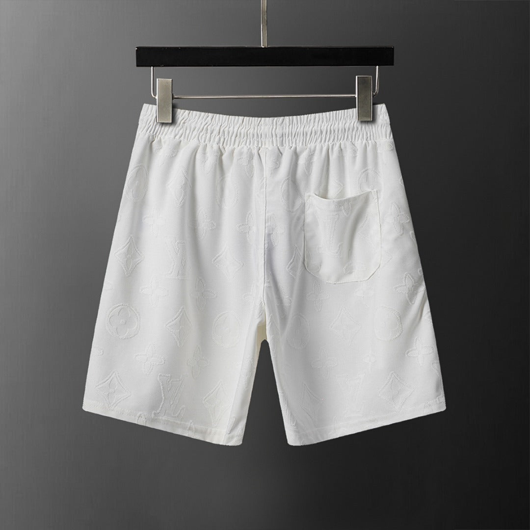 260306 New high-quality custom-made fabric full-print knitted shorts