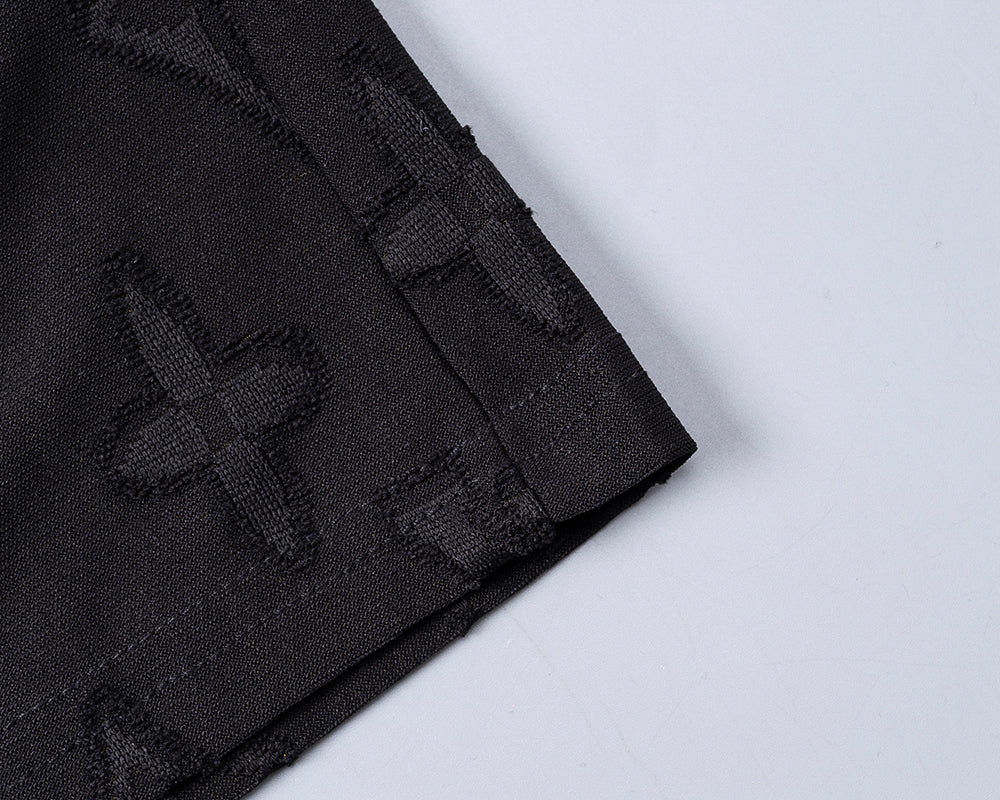 260306 New high-quality custom-made fabric full-print knitted shorts
