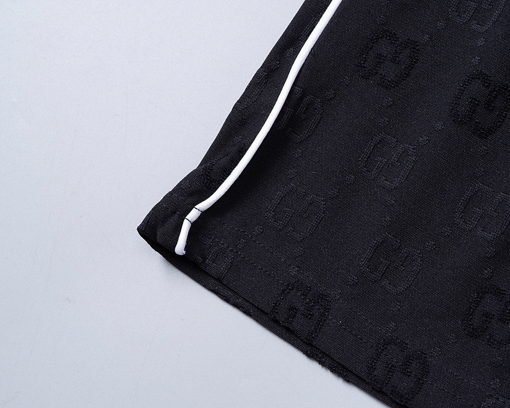 260306 New high-quality custom-made fabric full-print knitted shorts