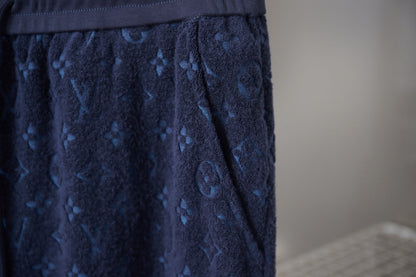 260306 New high-quality custom embossed fleece shorts